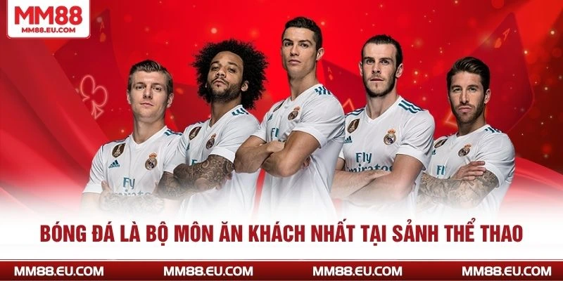 Cá Cược Thể Thao Và Những Thông Tin Mới Nhất Hiện Hay 4 Bóng đá là bộ môn ăn khách nhất tại sảnh thể thao